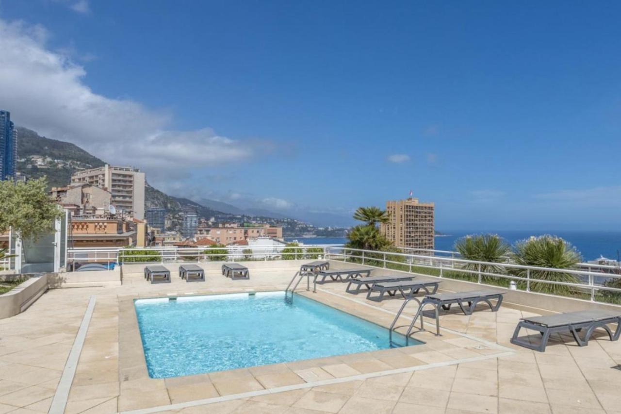 Over Monaco Apartment - 100M From Monaco - Roof Swimming Pool Beausoleil Ngoại thất bức ảnh